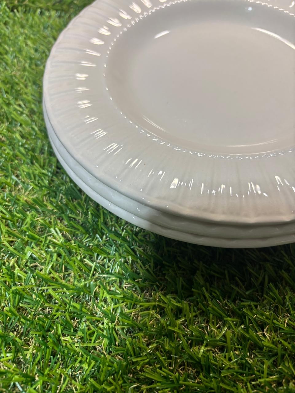Mixed White Ironstone Dinnerware Lot 11 Pc Johnson Bros Platter Bowls Plates