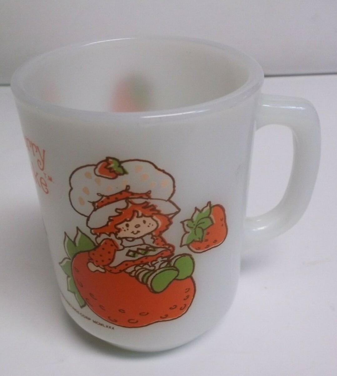 Strawberry Shortcake Mug by Anchor Hocking American Greetings 1980