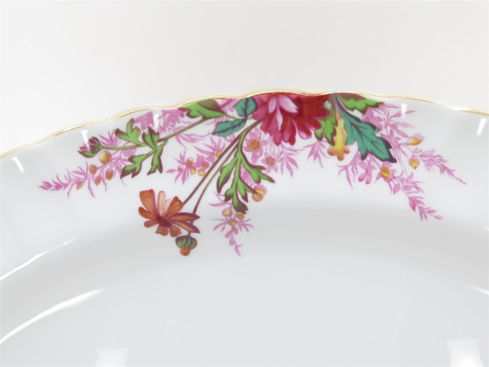 Spode ‘Chelsea Gardens’ Fine Bone China: 14.5″ Oval Serving Platter
