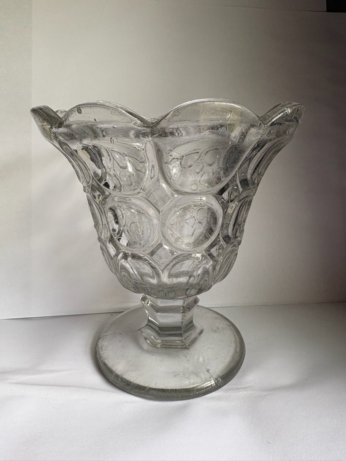 1860 Bryce, Richards & Co. Pittsburgh-PA EXCELSIOR EAPG Sugar, Manganese No Lid