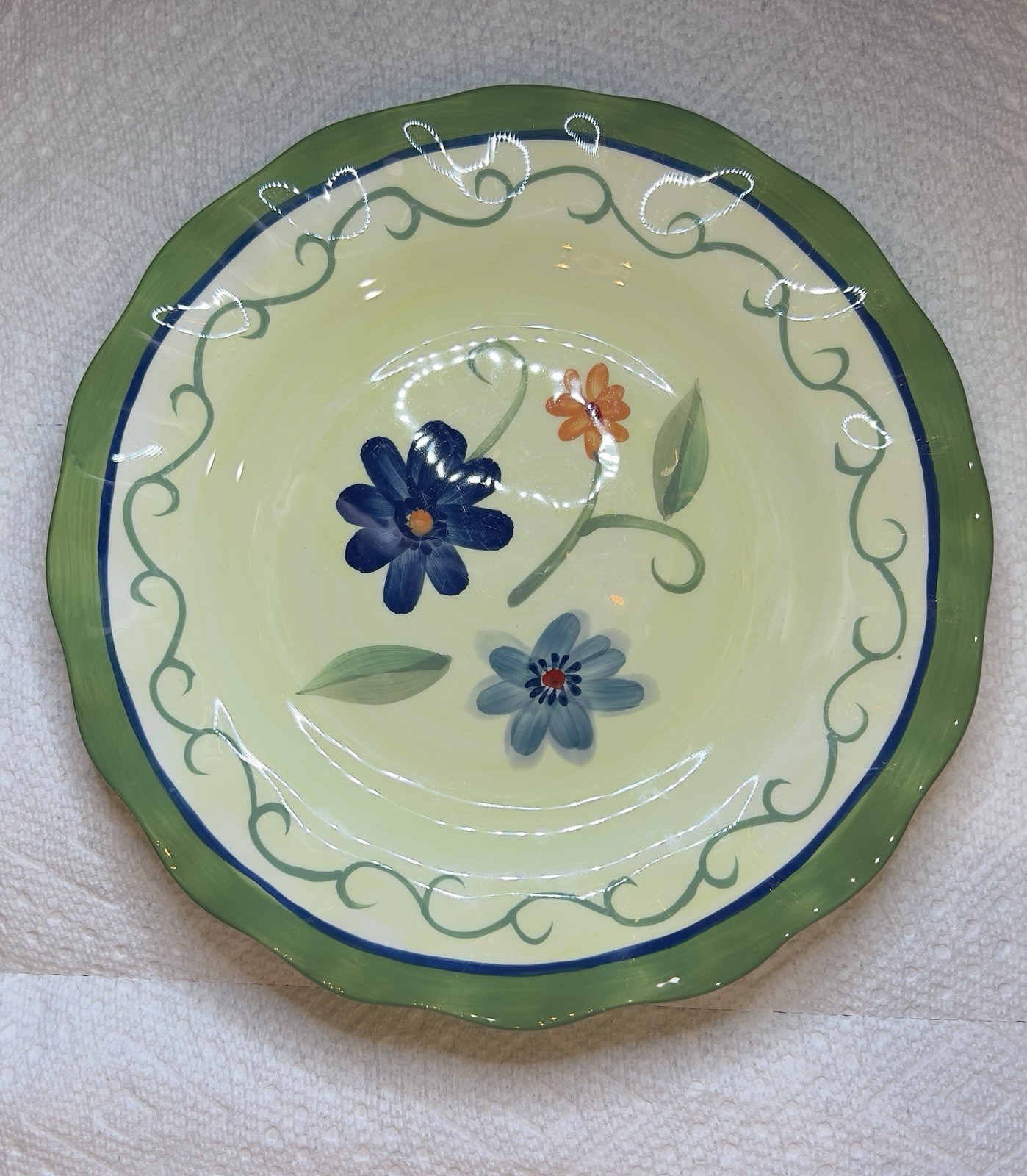Pfaltzgraff Stoneware “VERONA” Set/2 Salad Plates Retired 2009 EXC