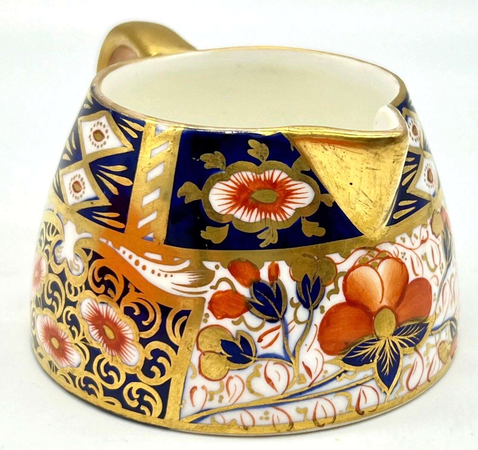 EXQUISITE ANTIQUE DAVENPORT IMARI CREAMER c1870, 6060, ENGLAND, EXCELLENT COND