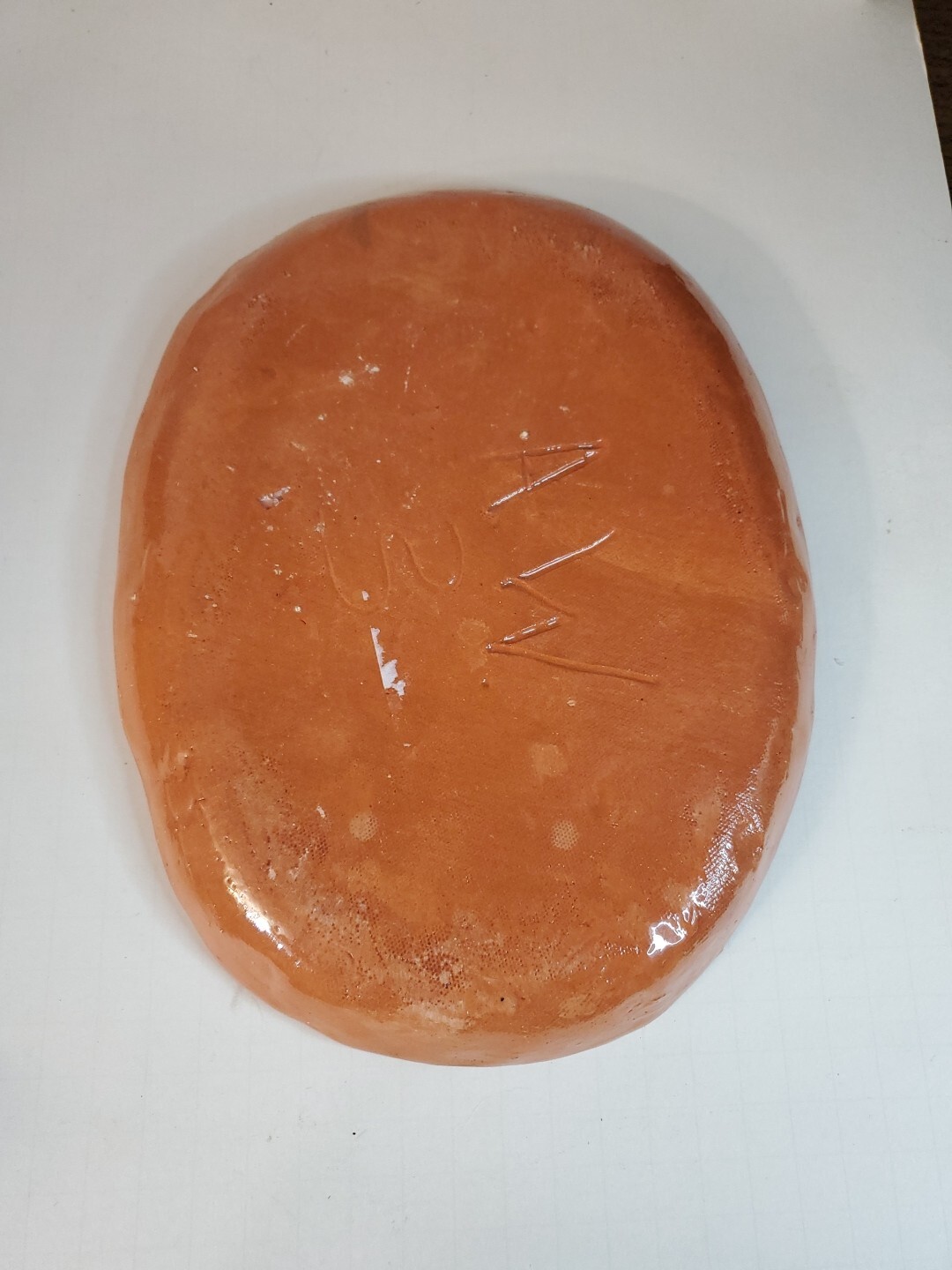 Vintage Pottery Trinket/herb Dish Mushroom Earthenware Signed MCM Rare Glazed