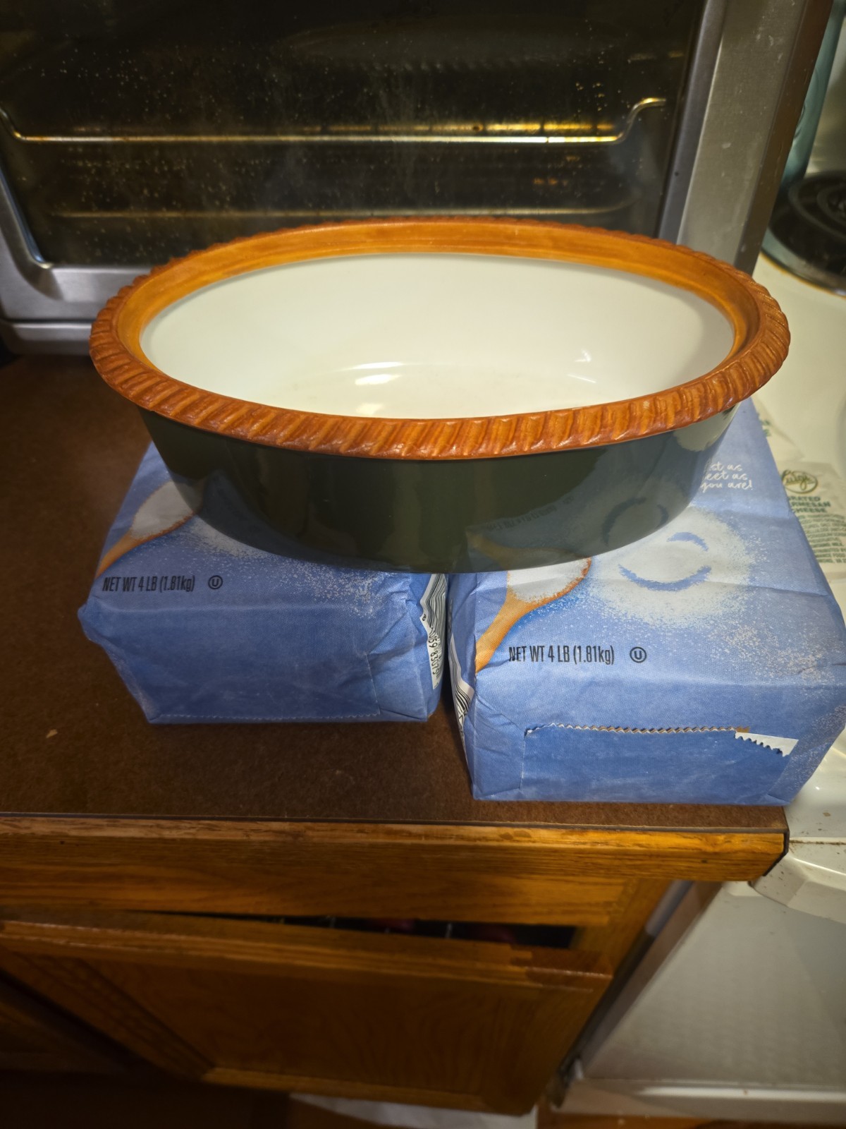 Vintage Pillivuyt Majolica Terrine BASE ONLY – Size 4 / 19.5cm Shape 793 France