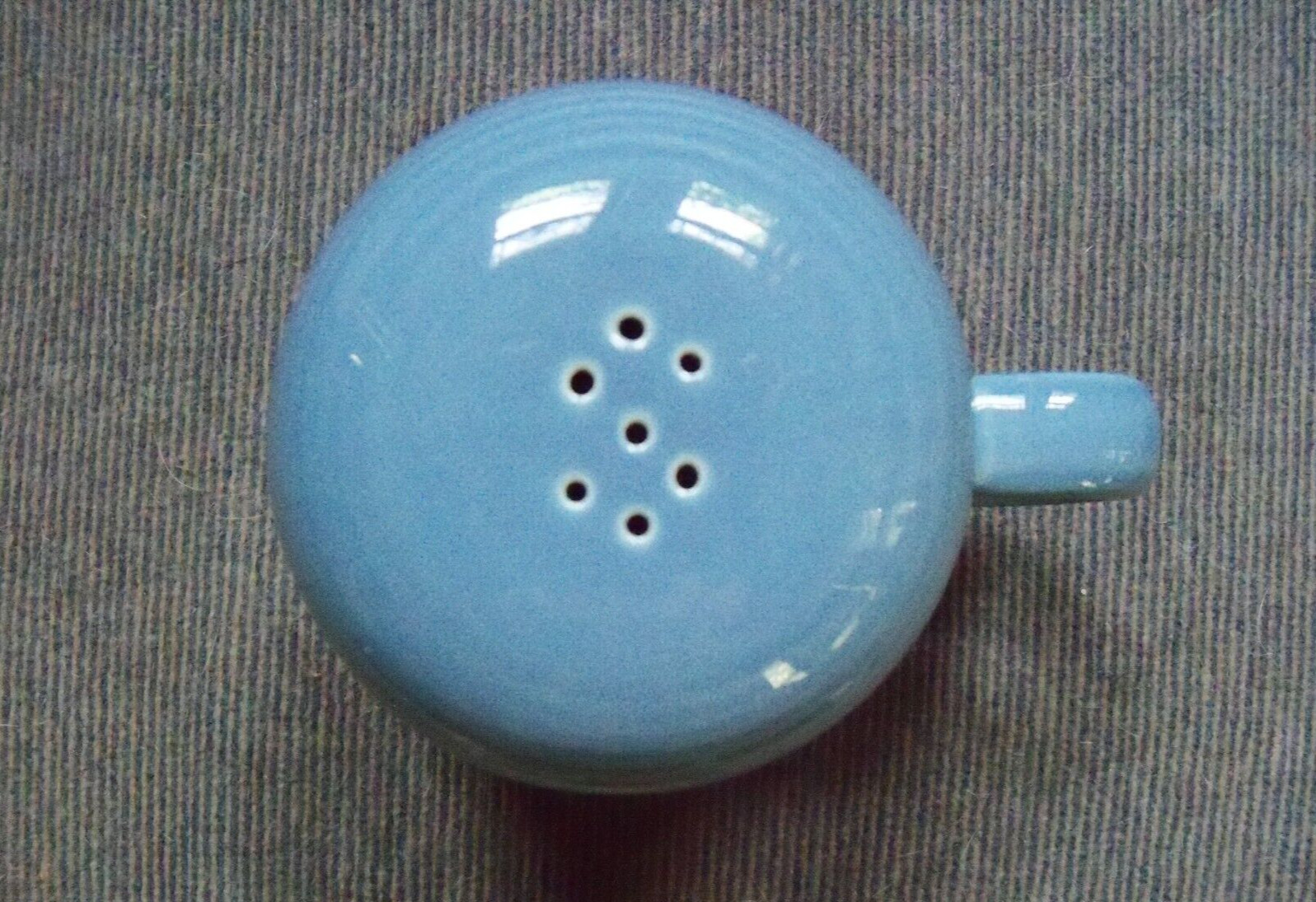 Homer Laughlin Contemporary 1989 Fiesta Dinnerware Periwinkle Blue Range Salt