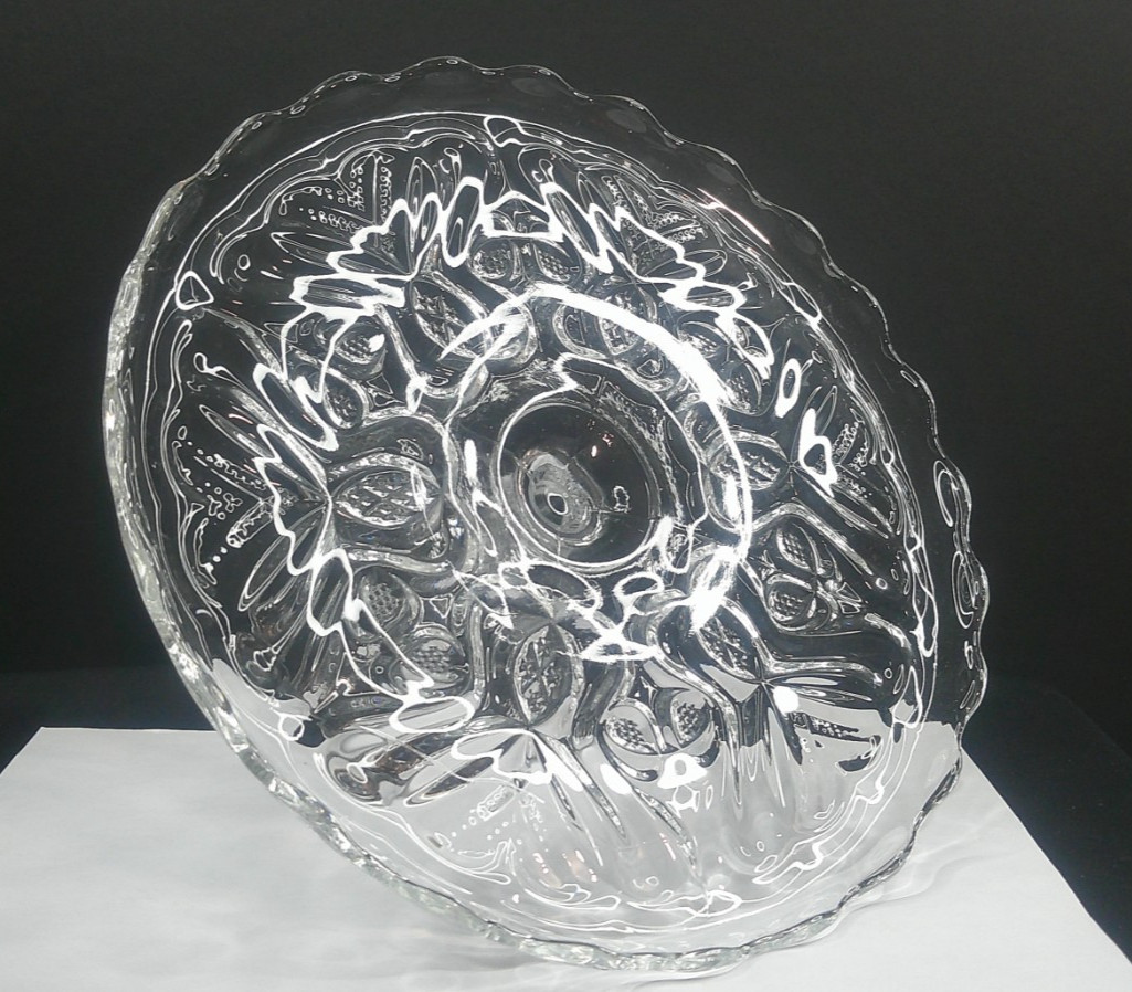 Bryce, Higbee Glass Co, EAPG, Cake Stand, Beaunot, USA, c 1899, ExCd