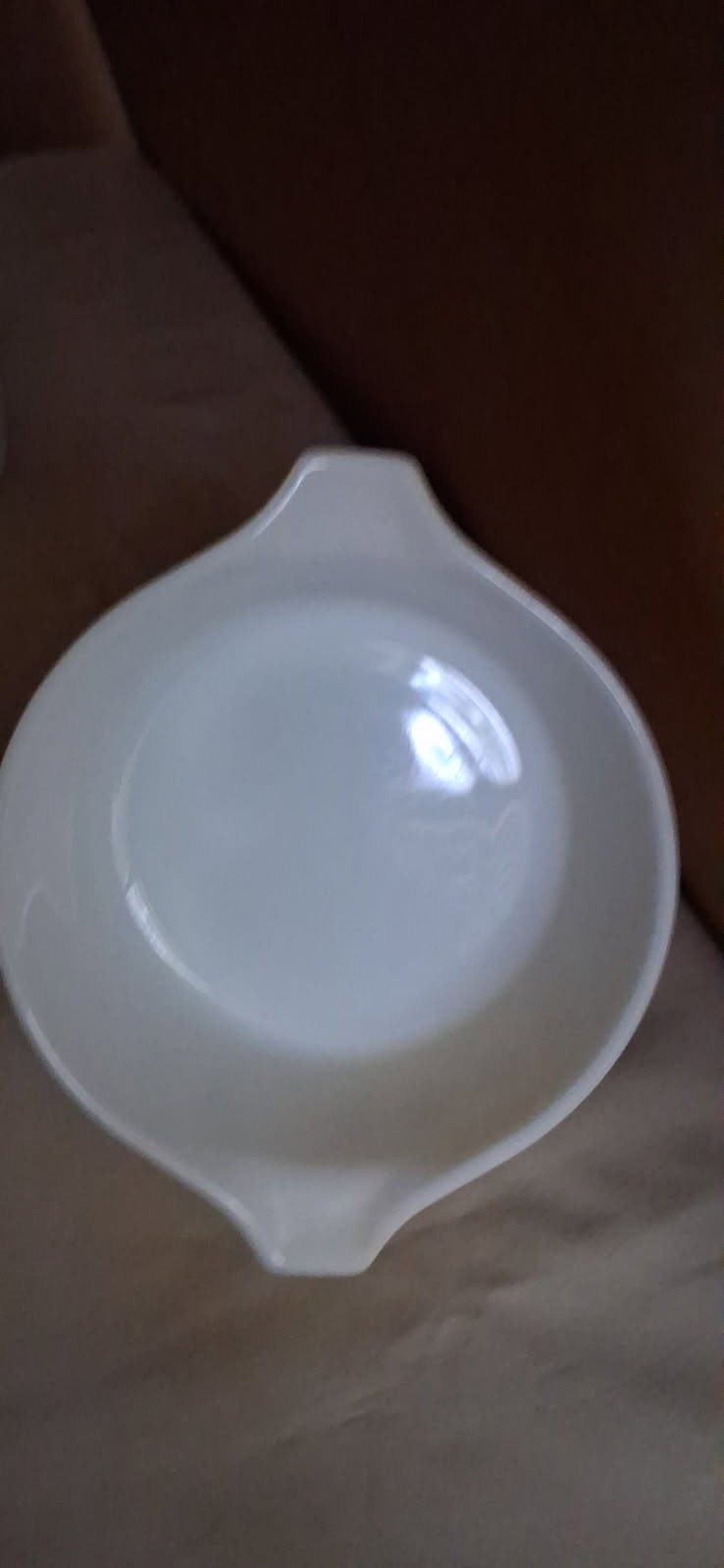 Vintage Pyrex Town And Country Set Of 2. 472 & 473. With 1 Lid Fits Either