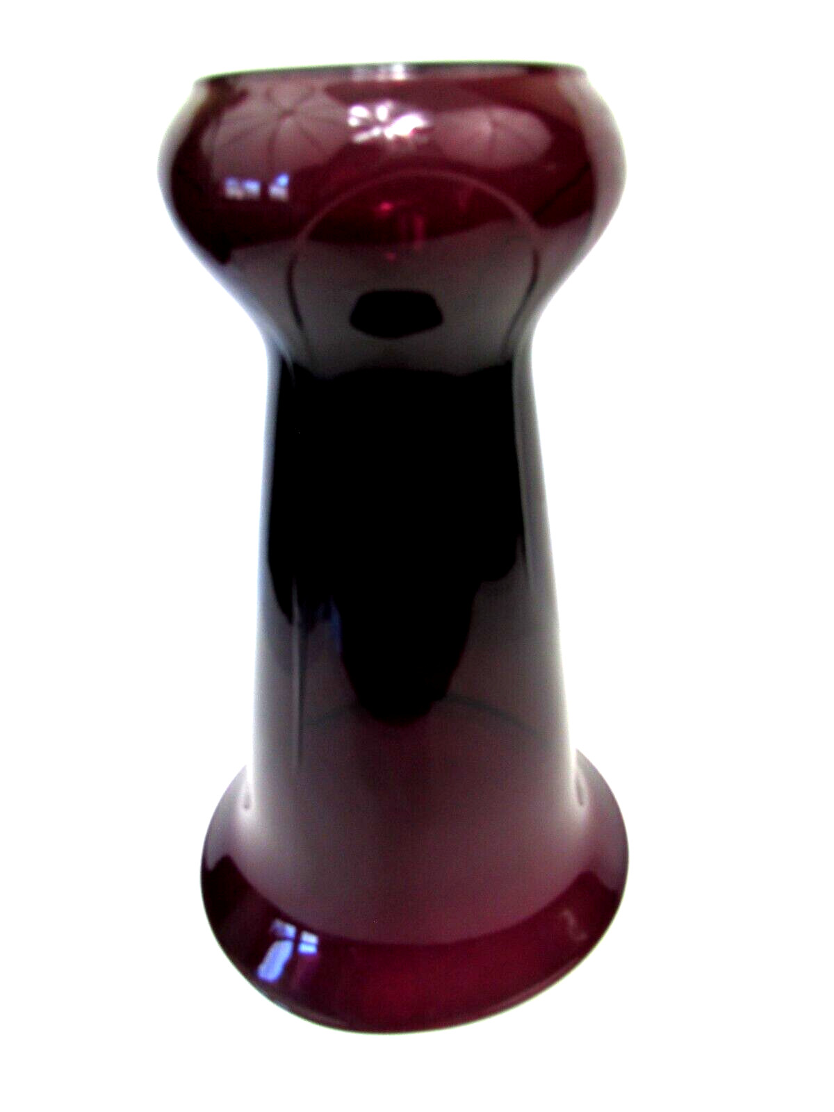 Vintage Cambridge Glass Purple Amethyst 11 3/4″ Vase Flared Rim #402