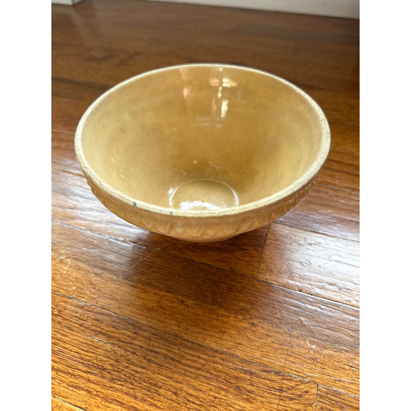 Vintage McCoy Pottery Mixing Bowl Kitchenware circa 1920s 6 1/2”