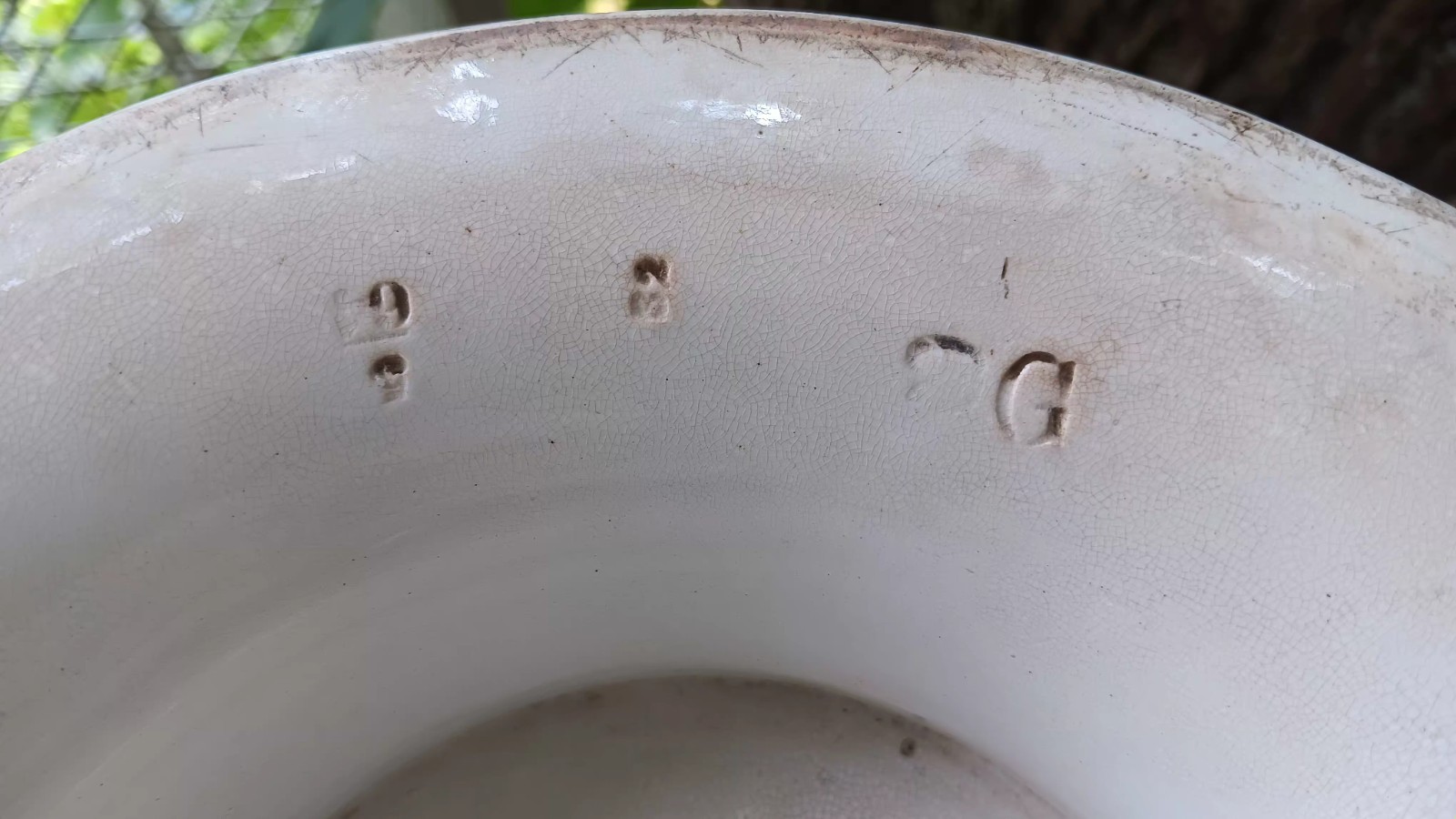 Huge Victorian Ironstone Punch Bowl Bachus Satyr Fawn And Puttis Neoclassical