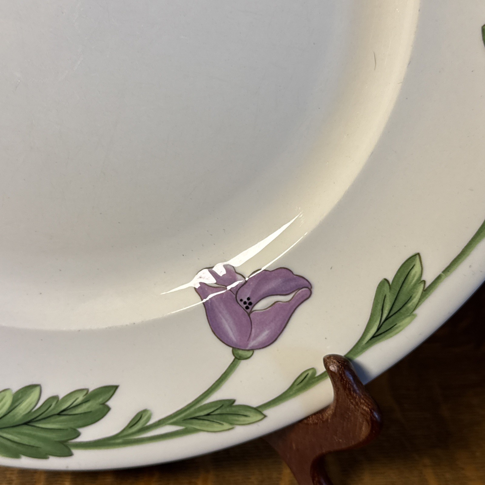 Villeroy & Boch 12 3/4″ AMAPOLA Large Round Serving CHOP Platter Plate Charger