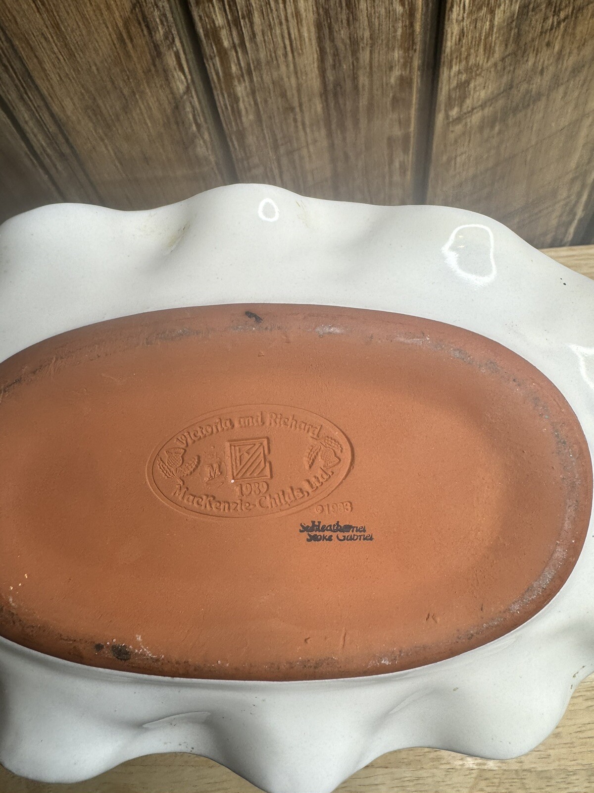 MacKenzie Child’s Fluted Platter