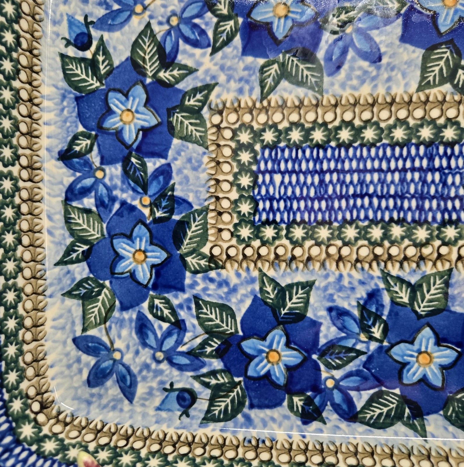 Unikat Polish Pottery Ultimate Bakeware Dish 1864 Teresa Andrukiewicz 11″ NWOB