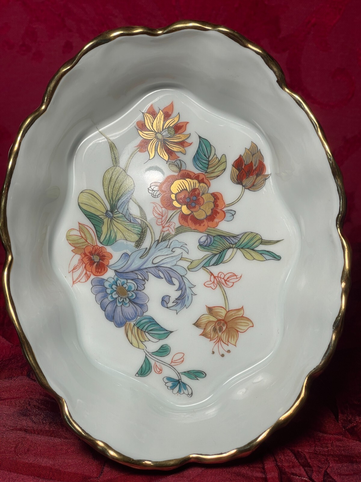 Vintage Haviland Cathey Pattern Nut Dish Limoges France Signed by Haviland