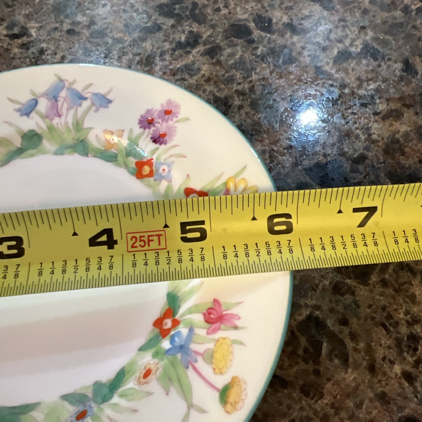 (8) Wedgwood Prairie Flowers 5 3/4 Snack Plate, Saucer Plate.