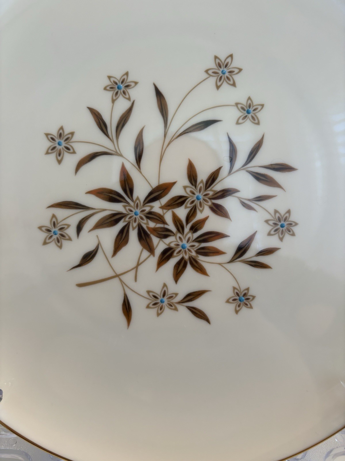 Lenox Starlight 10 3/8” Dinner Plates (10) Piece Set MADE IN THE U.S.A Vintage