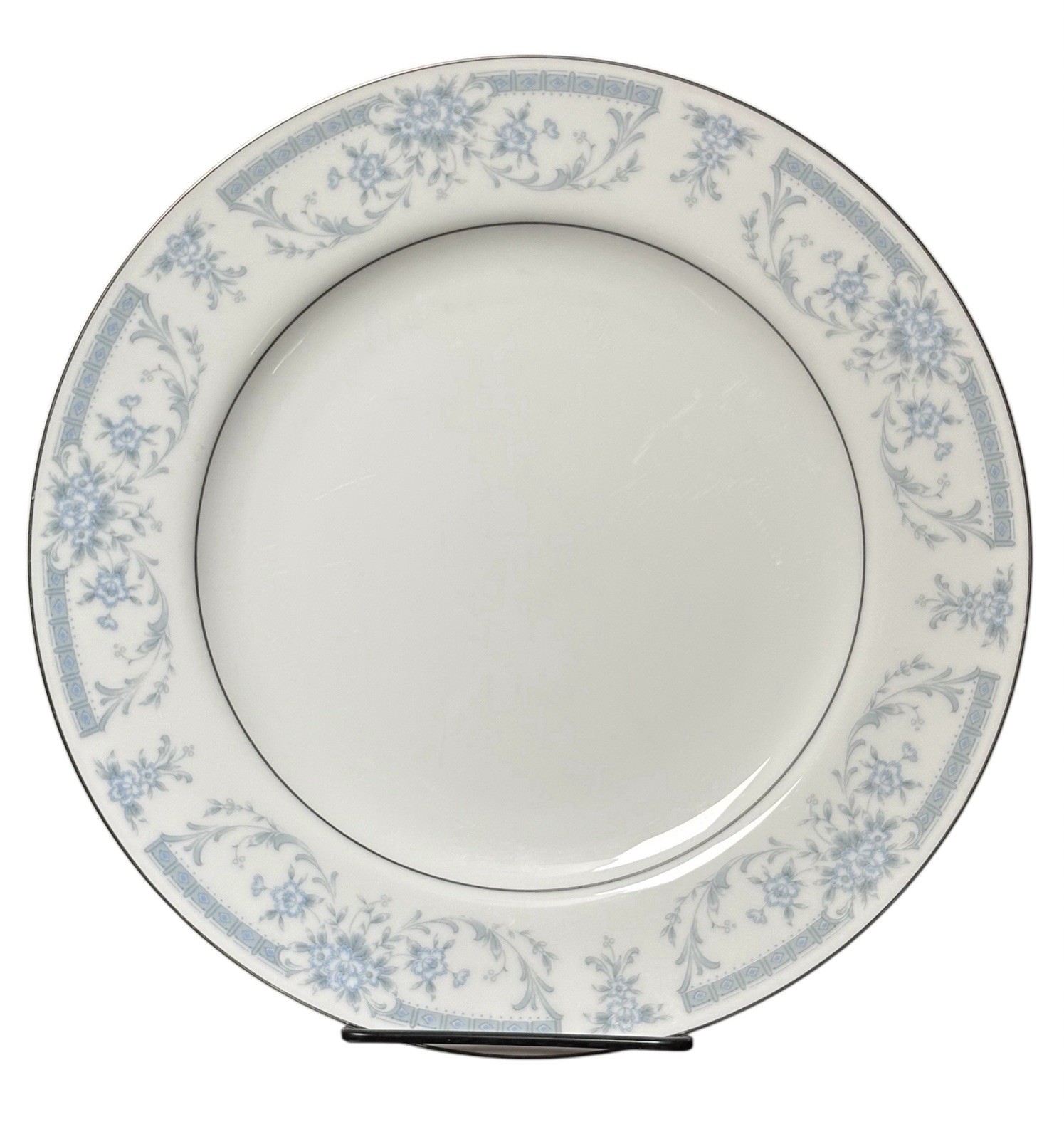 1985 Sheffield Blue Whisper Porcelain Fine China Dinner Plate Japan