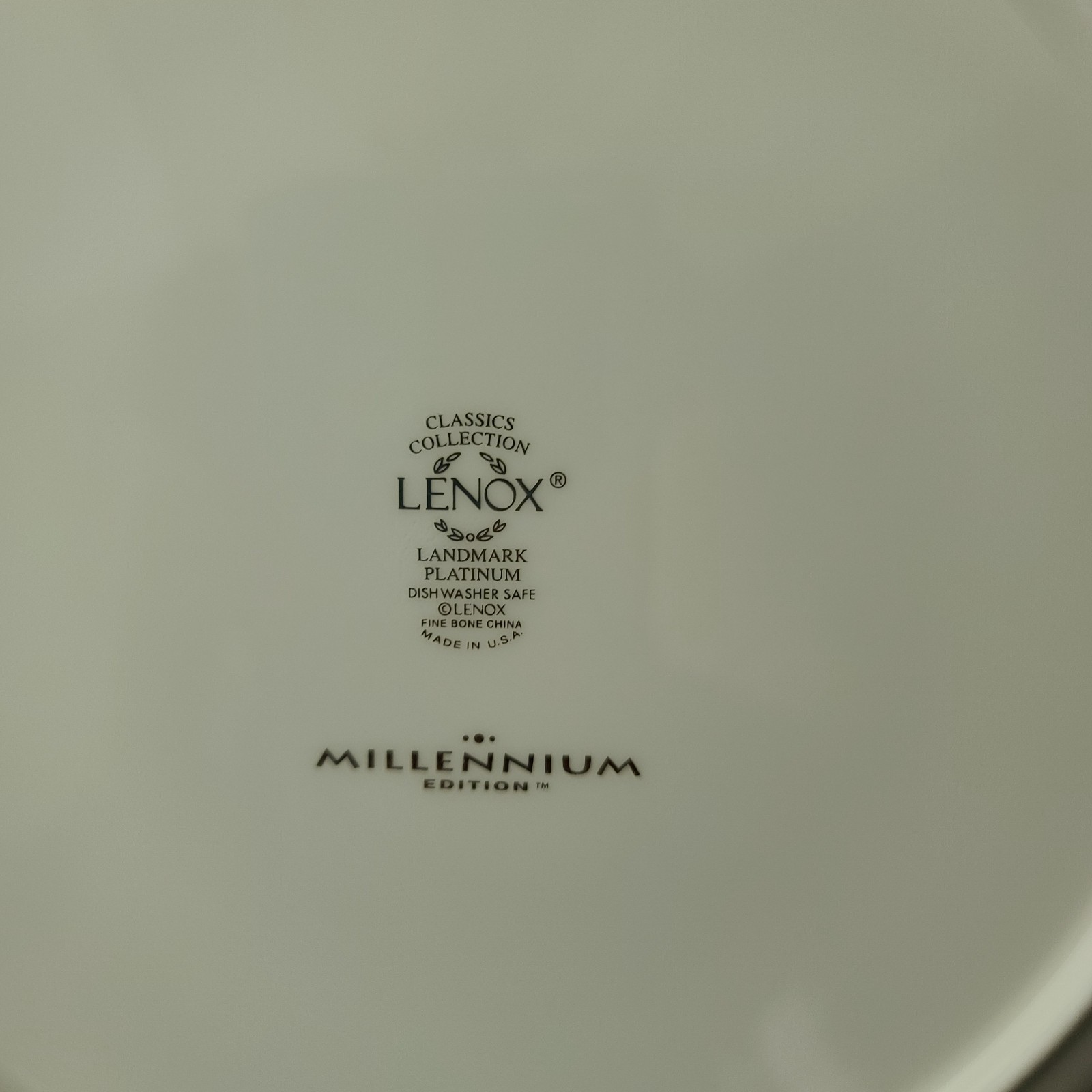 Lenox Landmark Platinum 2 Dinner 2 Salad &2 Bread Plates – Set of 6