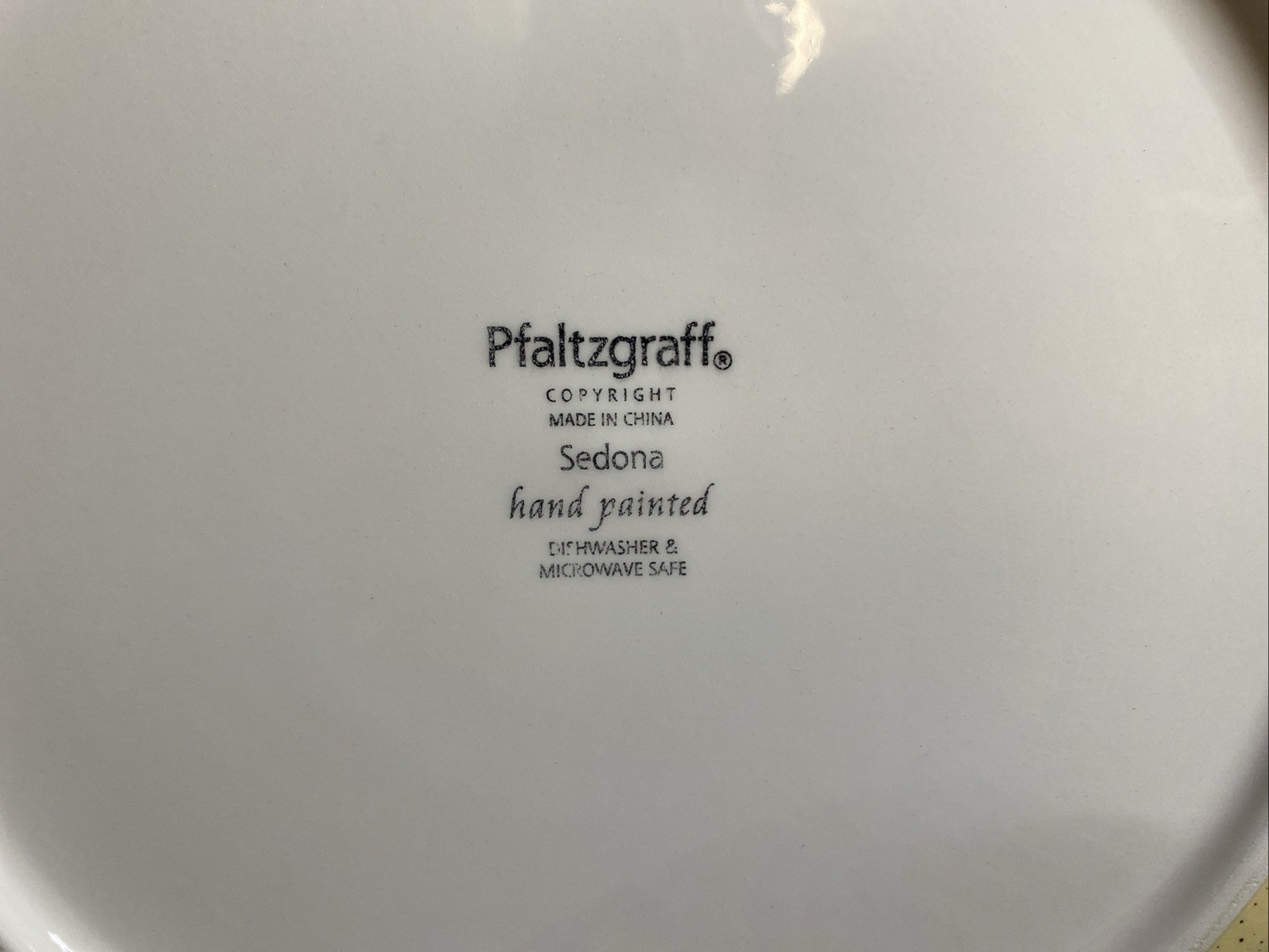 Lot Of 4 Pfaltzgraff Sedona 11 3/4″ Dinner Plates New Unused