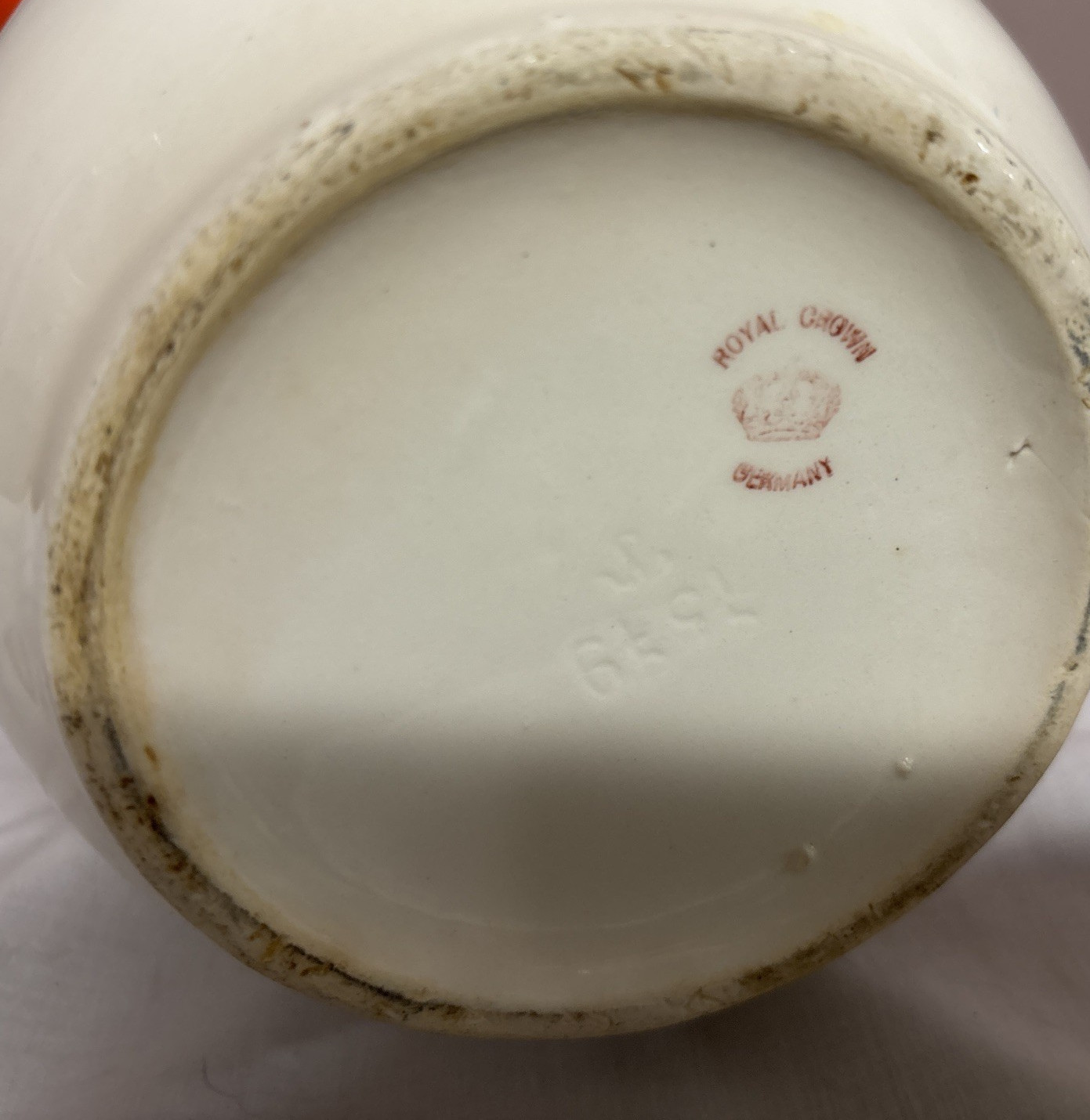 Vintage Royal Crown Ceramic Pitcher w/Lid – Germany
