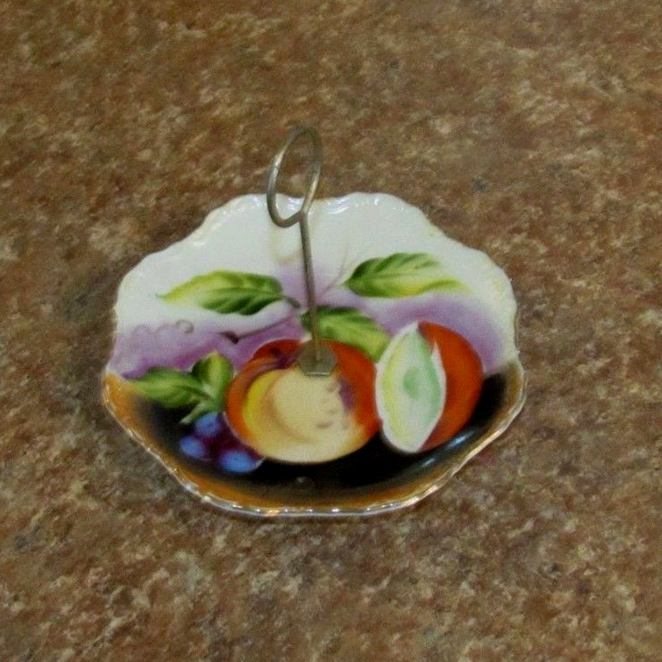 Vintage Fruit Open Candy Nut Dish Bowl MARILYN EXCLUSIVE by Consco Japan