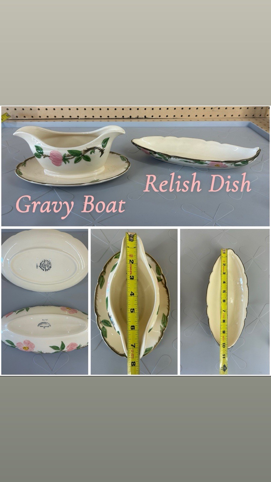 Vintage Franciscan Desert Rose HUGE Lot USA Made Plates Bowls Serving Pieces