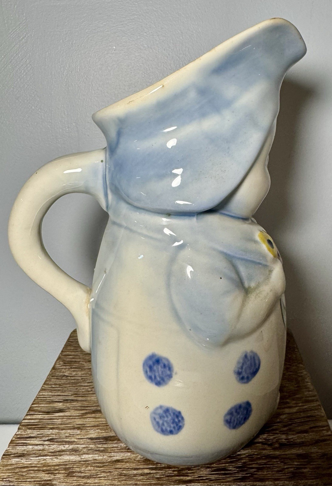 Lot of 3 Vintage Blue Ridge Southern Pottery “Betsy” Jugs Pitchers RARE!!!