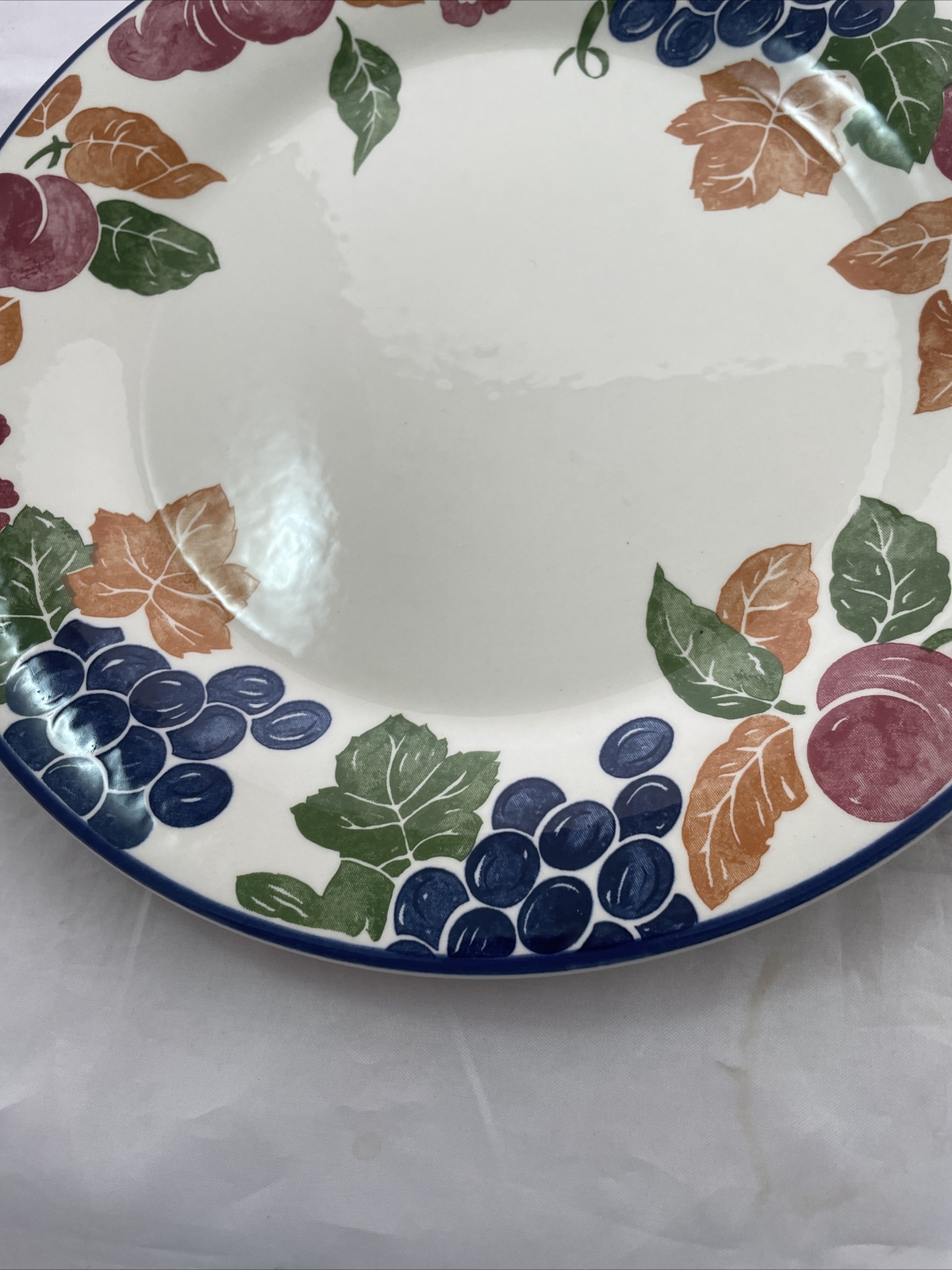 STAFFORDSHIRE TABLEWARE CHIANTI DINNER PLATE SET OF 2 – ENGLAND 8 1/2″
