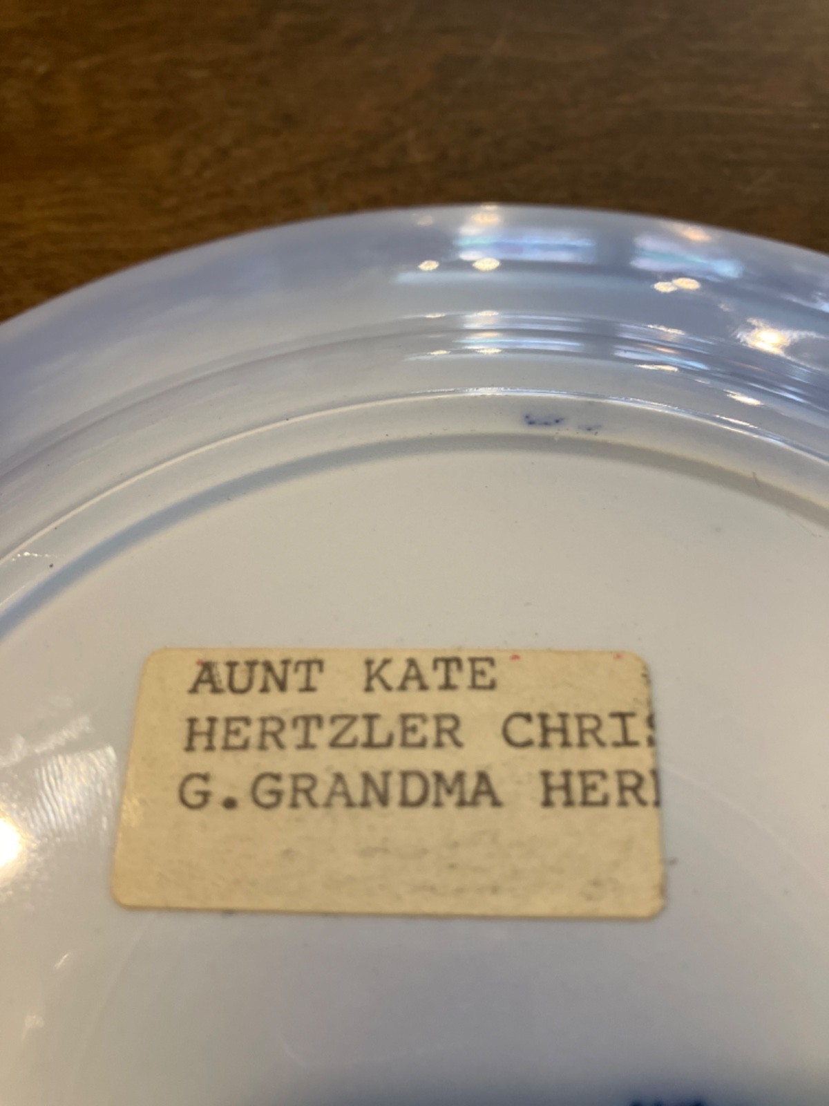Blue Persian Moss Gold Salad Plate – Germany – 7 7/8″