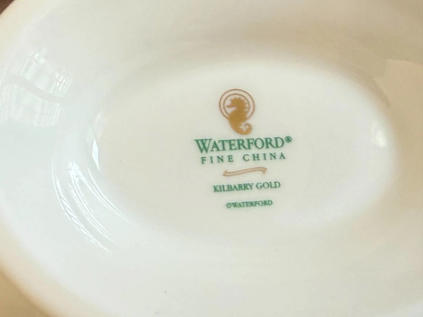 Waterford Kilbarry GOLD China set (77 pieces)