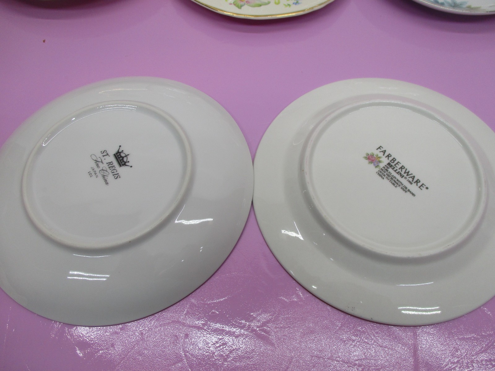 Vintage Set Of 10 Mismatched China Bread~Desert Plates