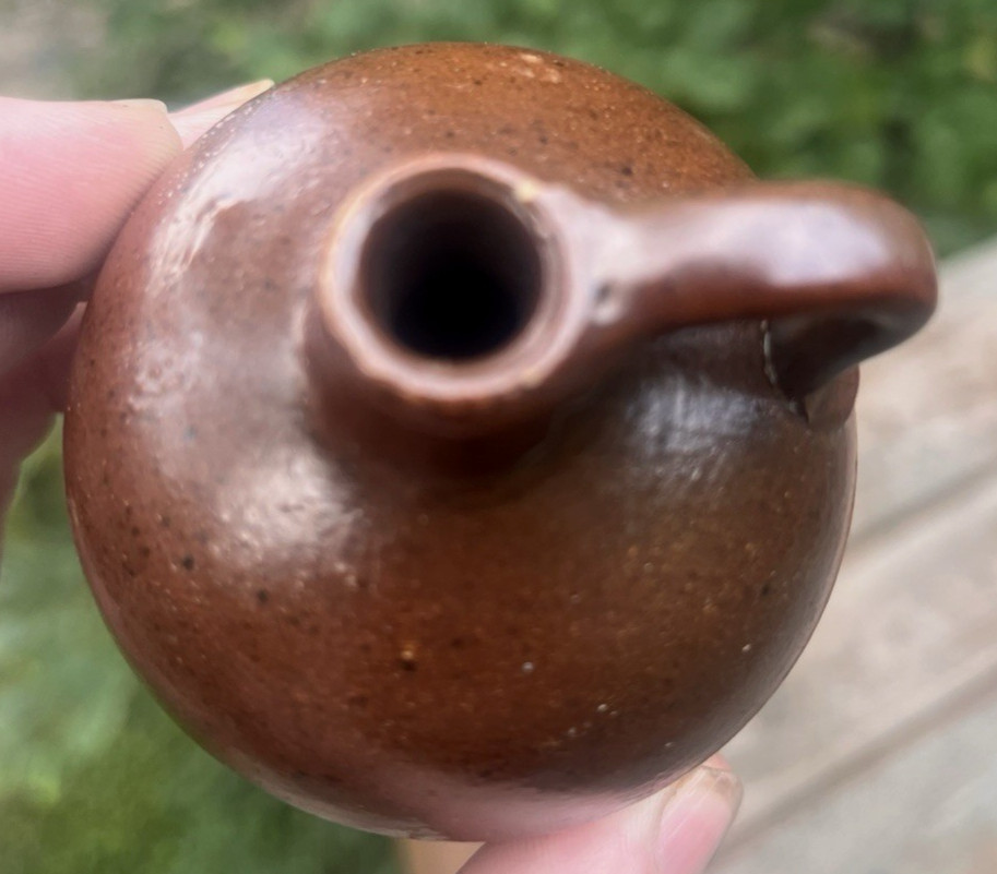 NICE 1/4 PINT MINI JUG MINNESOTA STONEWARE CO. RED WING, MN 1905 ERA CLEAN L@@K