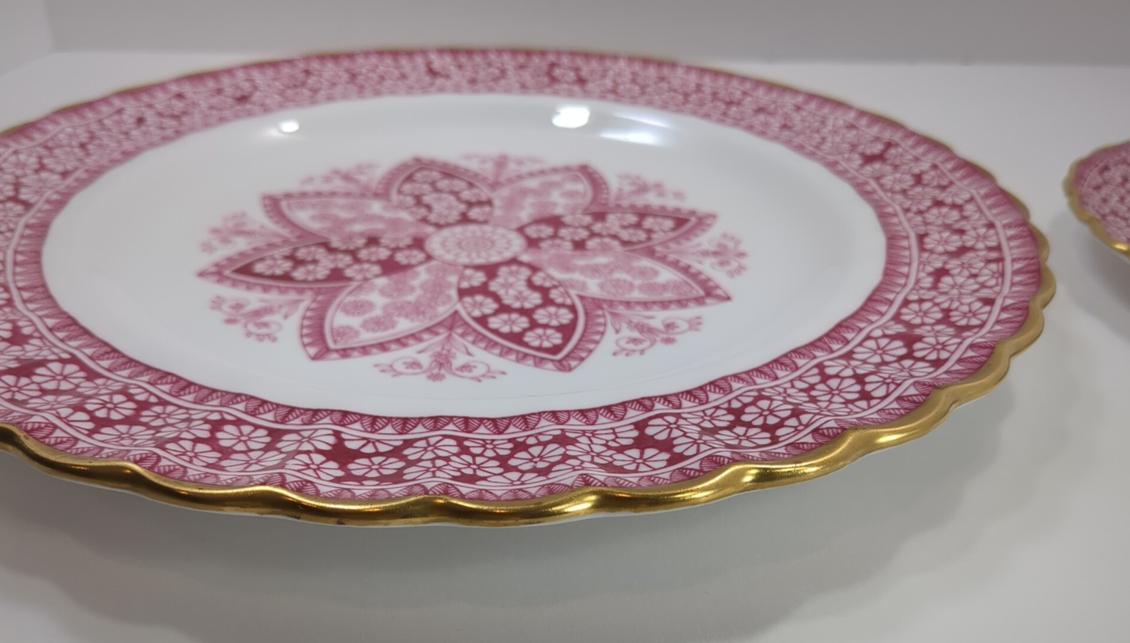 Primrose By Spode Dinner Plate 10 3/4” And 6 1/2″ Saucer Excellent Condition