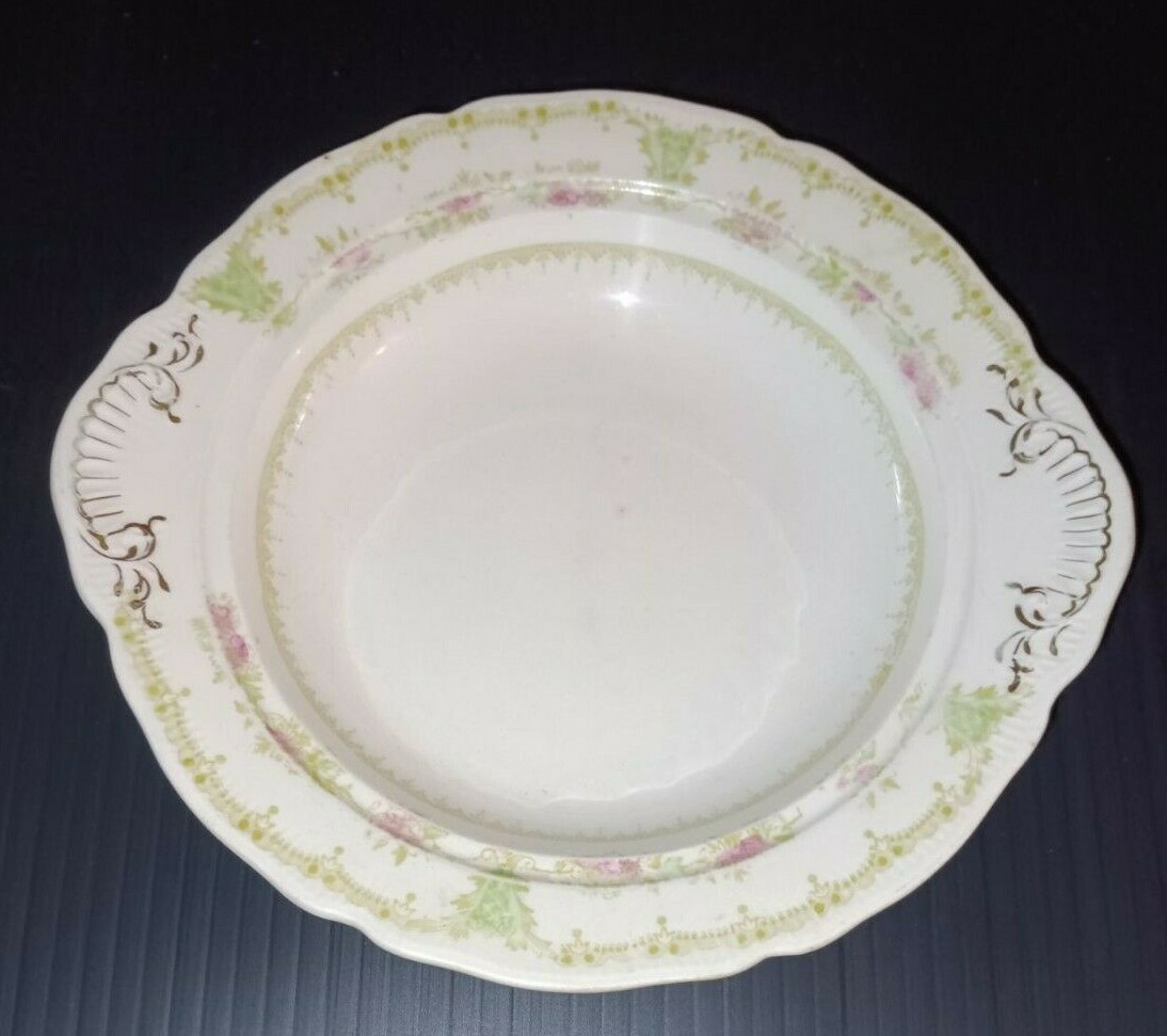 Antique Johnson Bros England Small China Bowl- Pat’d Nov 7 1899 Molded & Printed