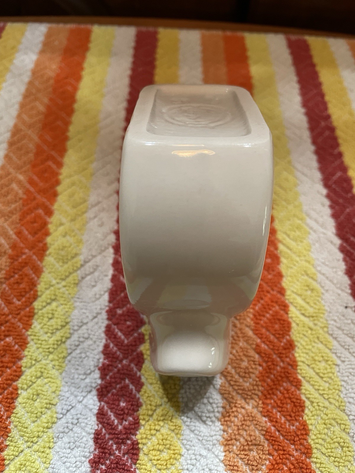 Fiesta US Senate Capitol Mini Disk Pitcher 2026 On Linen Pristine VHTF Gift Shop