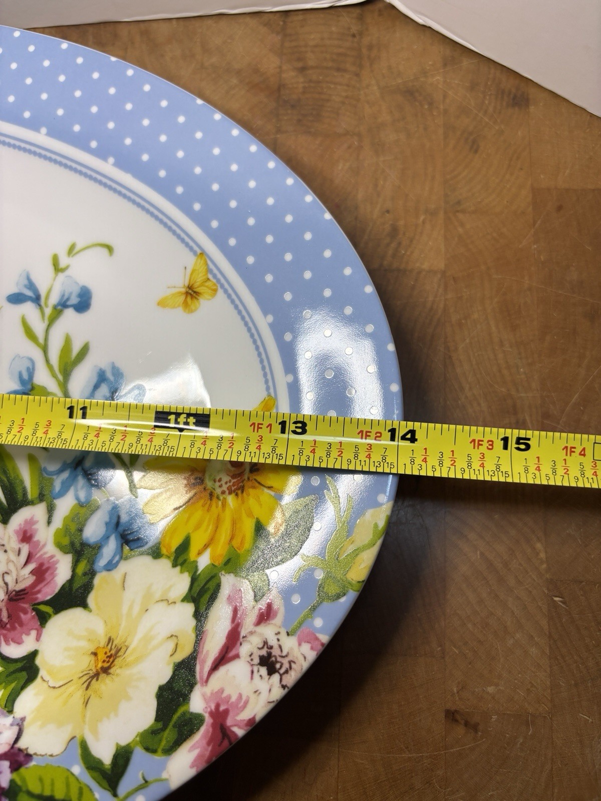 Vtg Katie Alice English Garden Oval Platter Plate 2546896