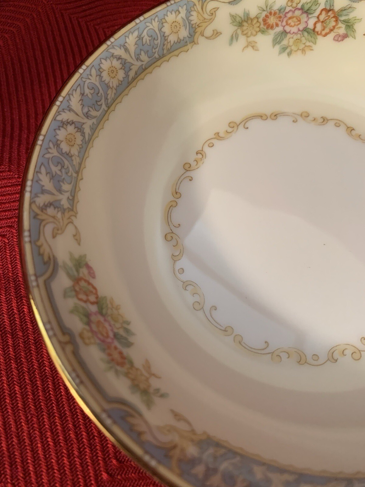 Set of 2 Noritake Royce 660 Fruit/Dessert Bowls Floral & Gold Trim Qty. Avail