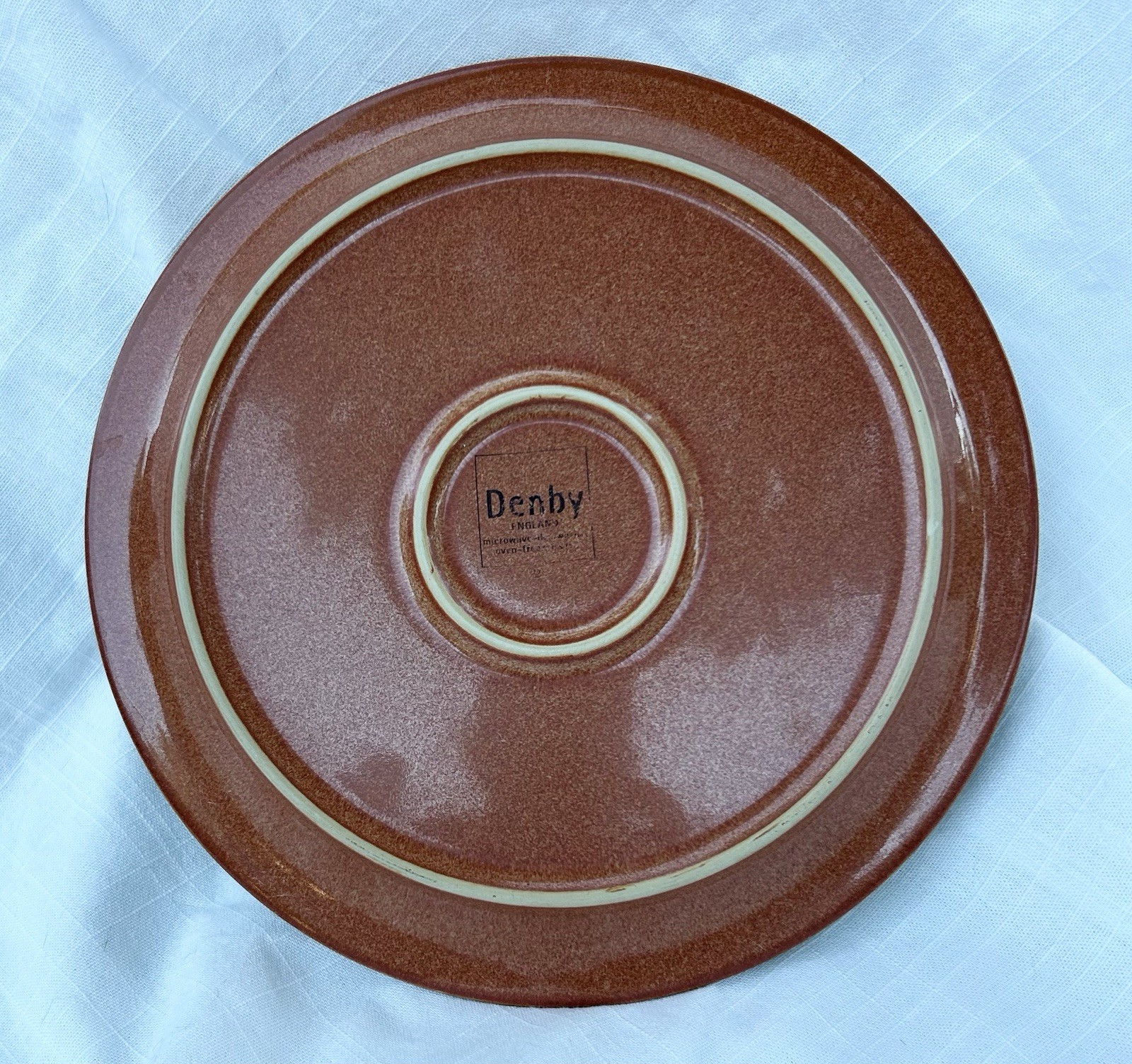 Denby “Fire” 10 3/8 Inch Dinner Plate
