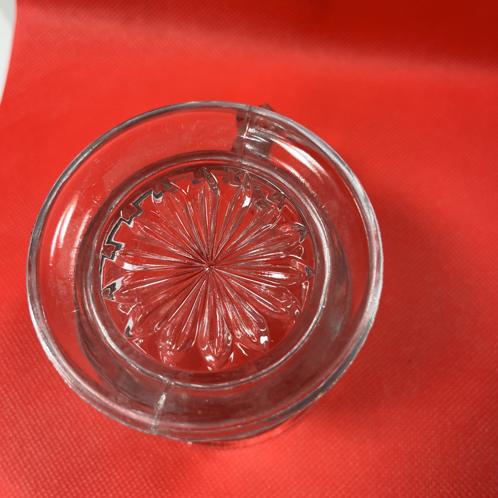 Bryce Higbee Acme / Butterfly With Spray Pattern Glass Mug Circa 1882