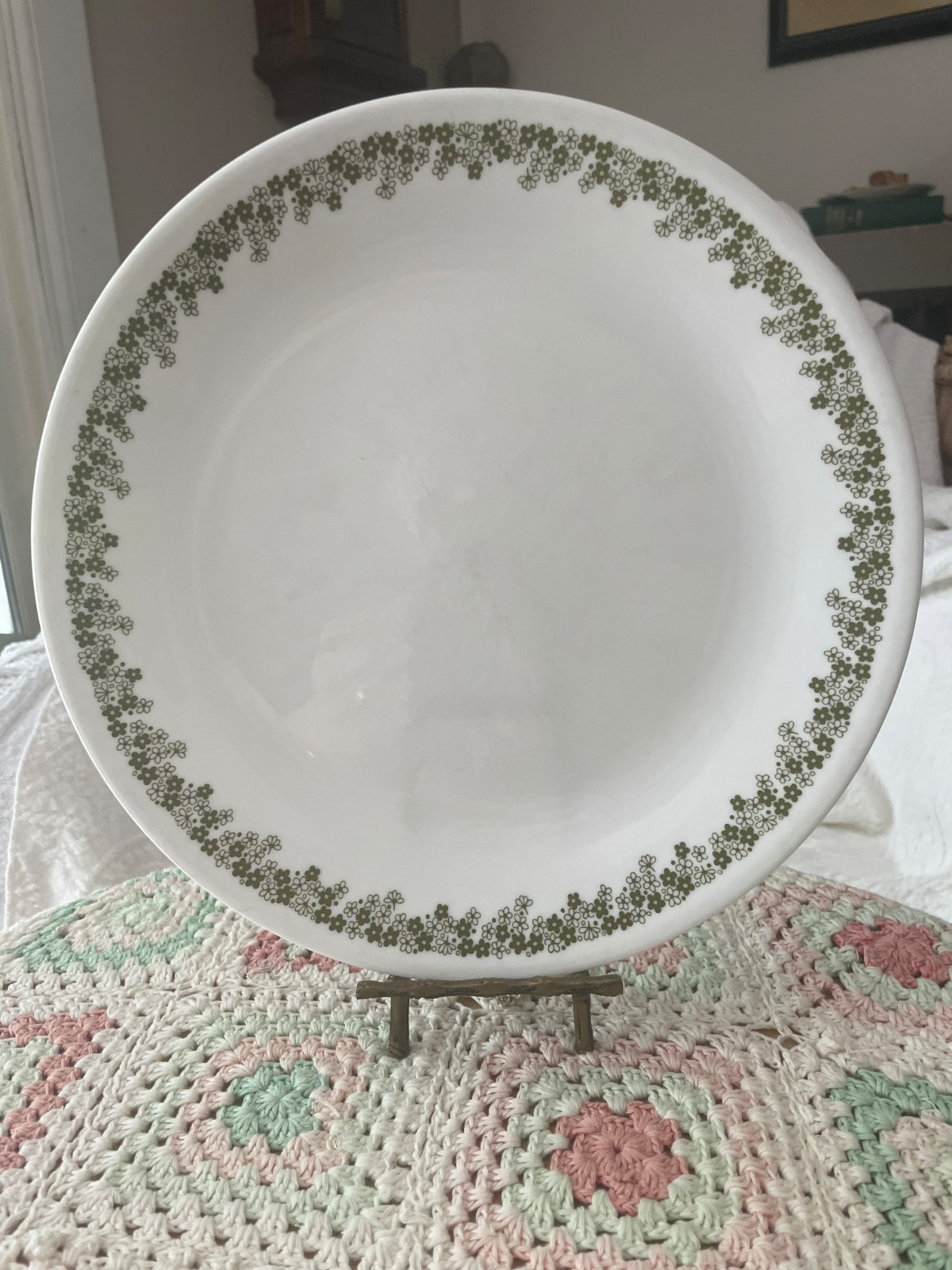 Corelle Spring Blossom Crazy Daisy Dinner Plate 10.25″ Corning USA Set of 13