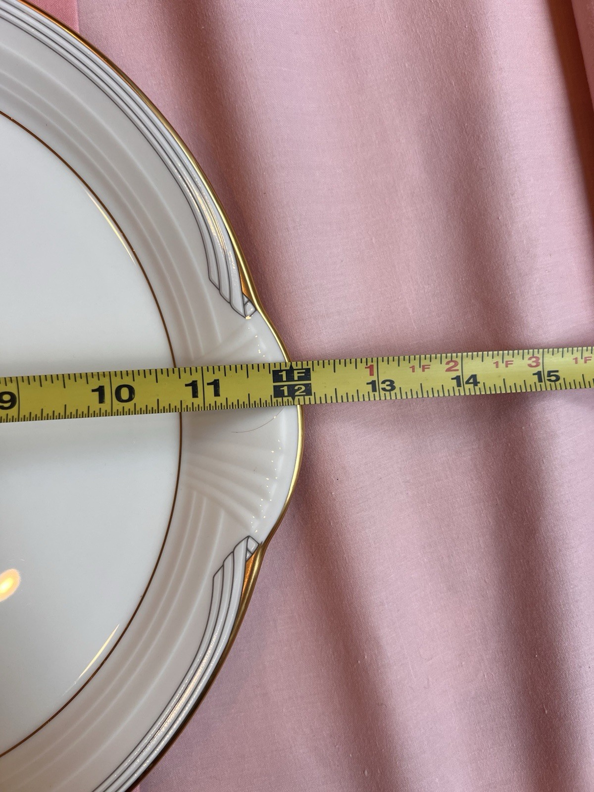 2 Golden Cove Handled Cake Plates by Noritake China Made In Japan