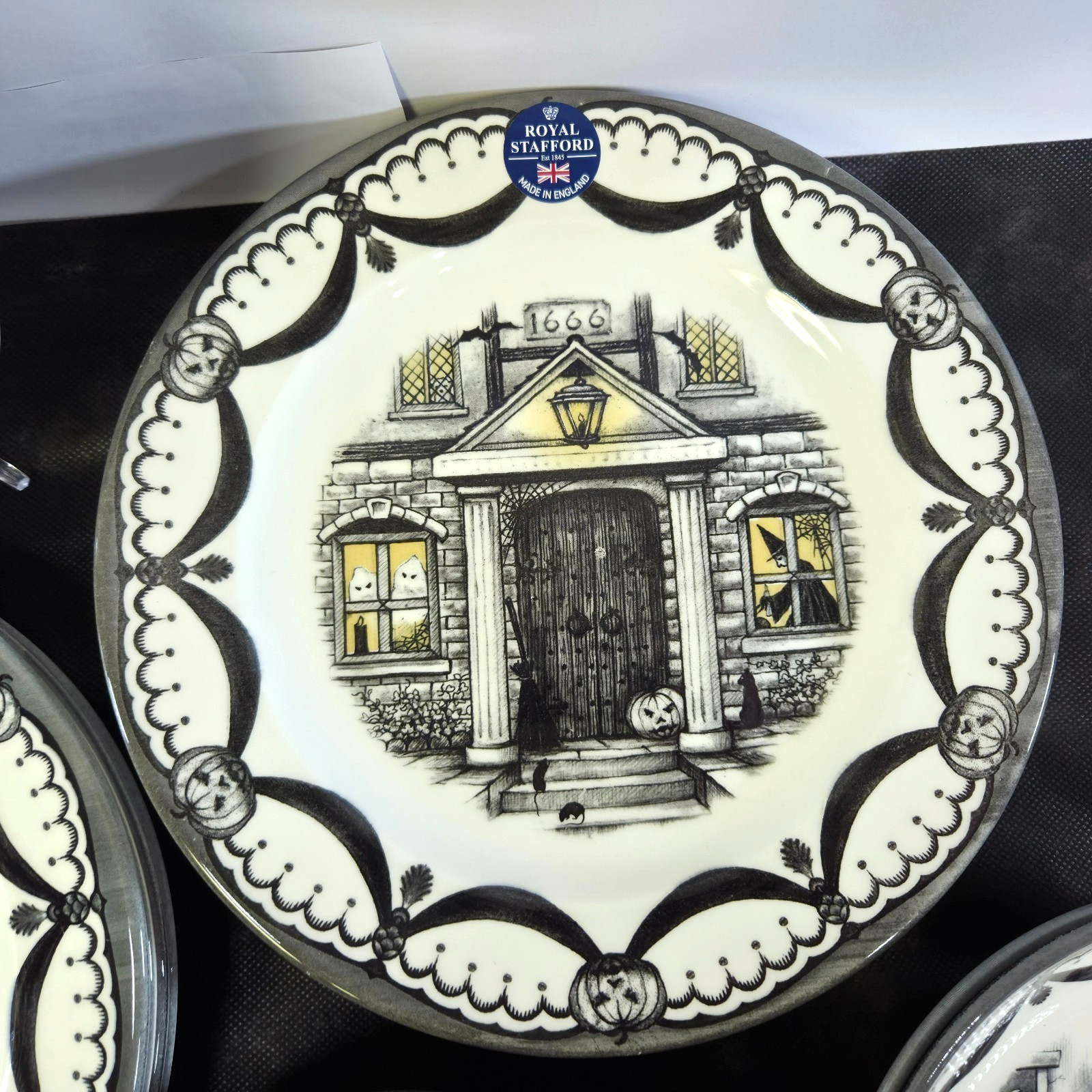 Royal Stafford Coven, Haunted Home, Guardian, Skull Dinnerware SOLD BY THE PIECE
