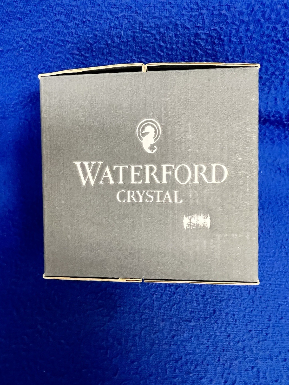 Waterford Crystal “Lismore” Salt & Pepper Shakers NIB Signed Pristine