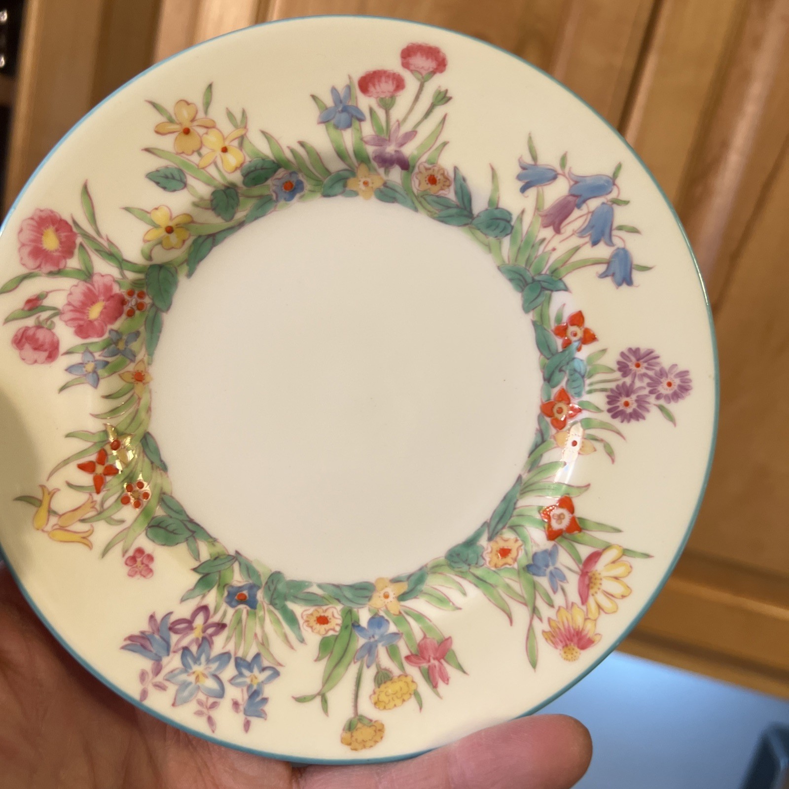 (8) Wedgwood Prairie Flowers 5 3/4 Snack Plate, Saucer Plate.