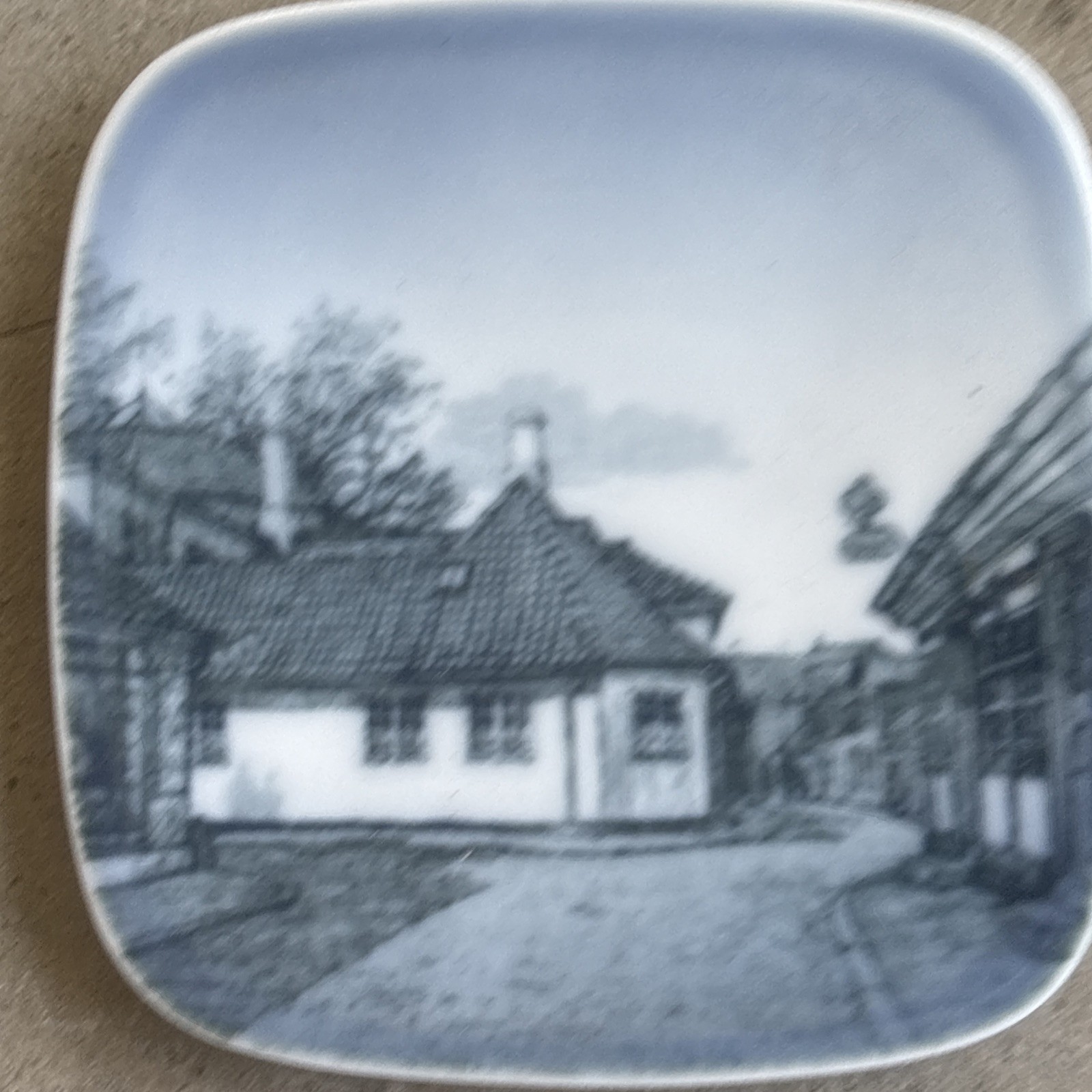Lot of 3 Royal Copenhagen Denmark THORVALDSENS ANDERSONS EGESKOV SLOT 3.25×3.25