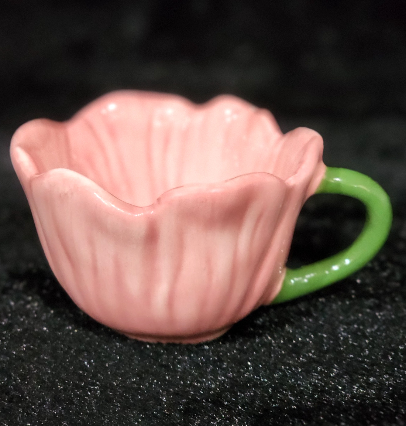 2 Pink Flower Shape Mini Espresso Mugs 3″ Easter Hobby Lobby Viral Sold Out CUTE