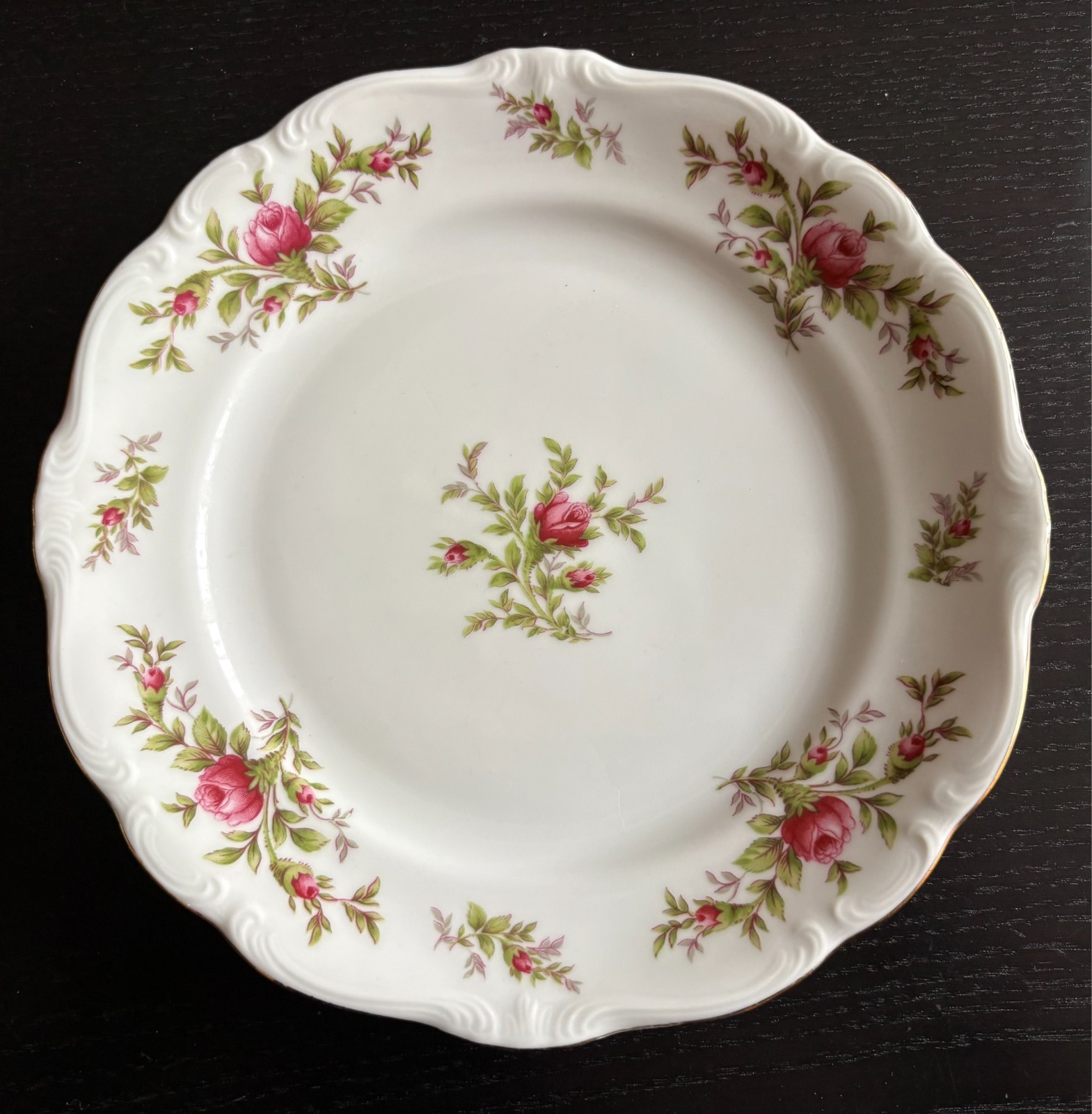 Vintage Mismatched Dessert or Salad Plates 7.25″-7.75″ Set of 6 Germany, France