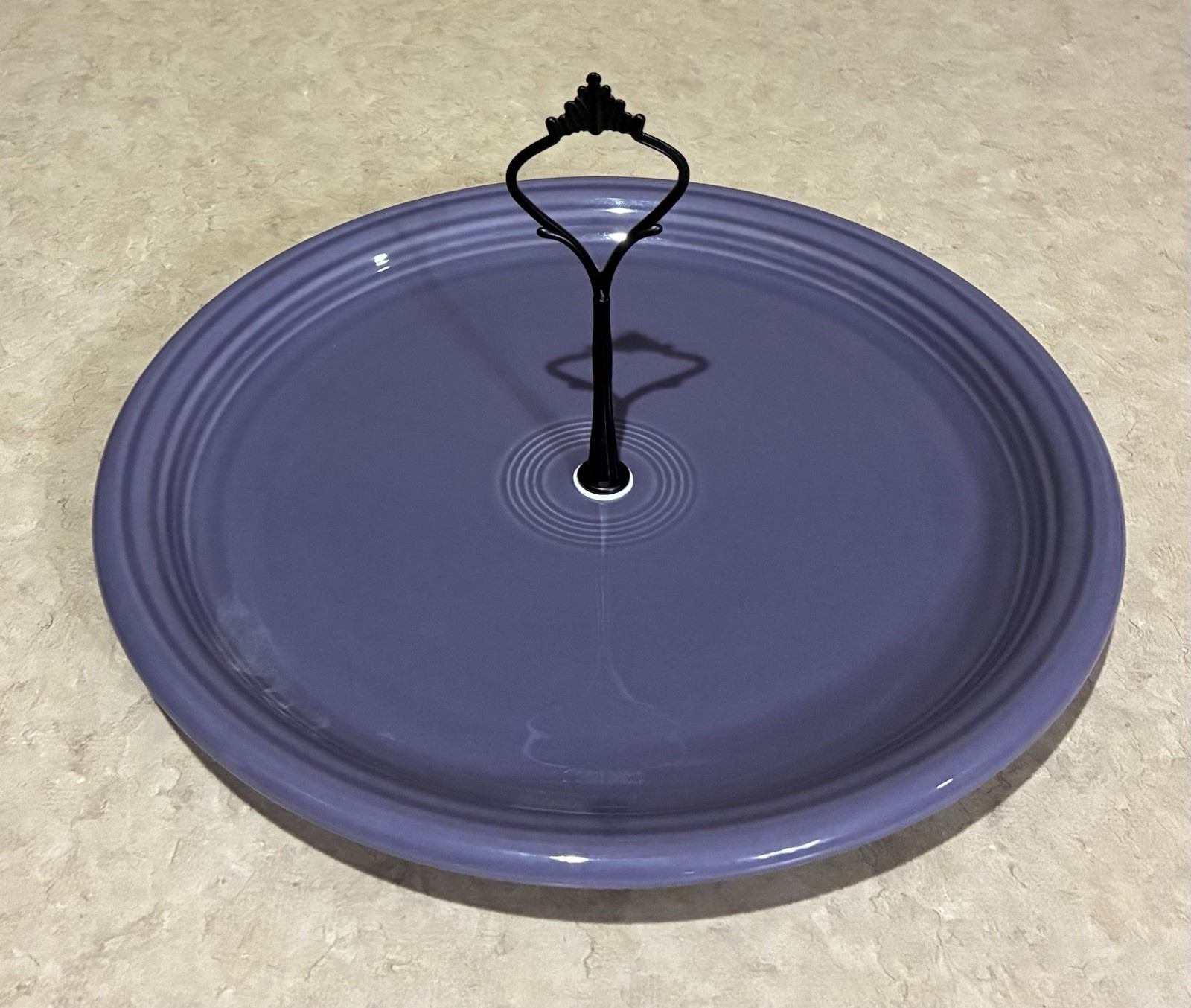 Fiesta Lavender 2 Tiered Serving Tray~2026 Color~New~Tidbit Tray