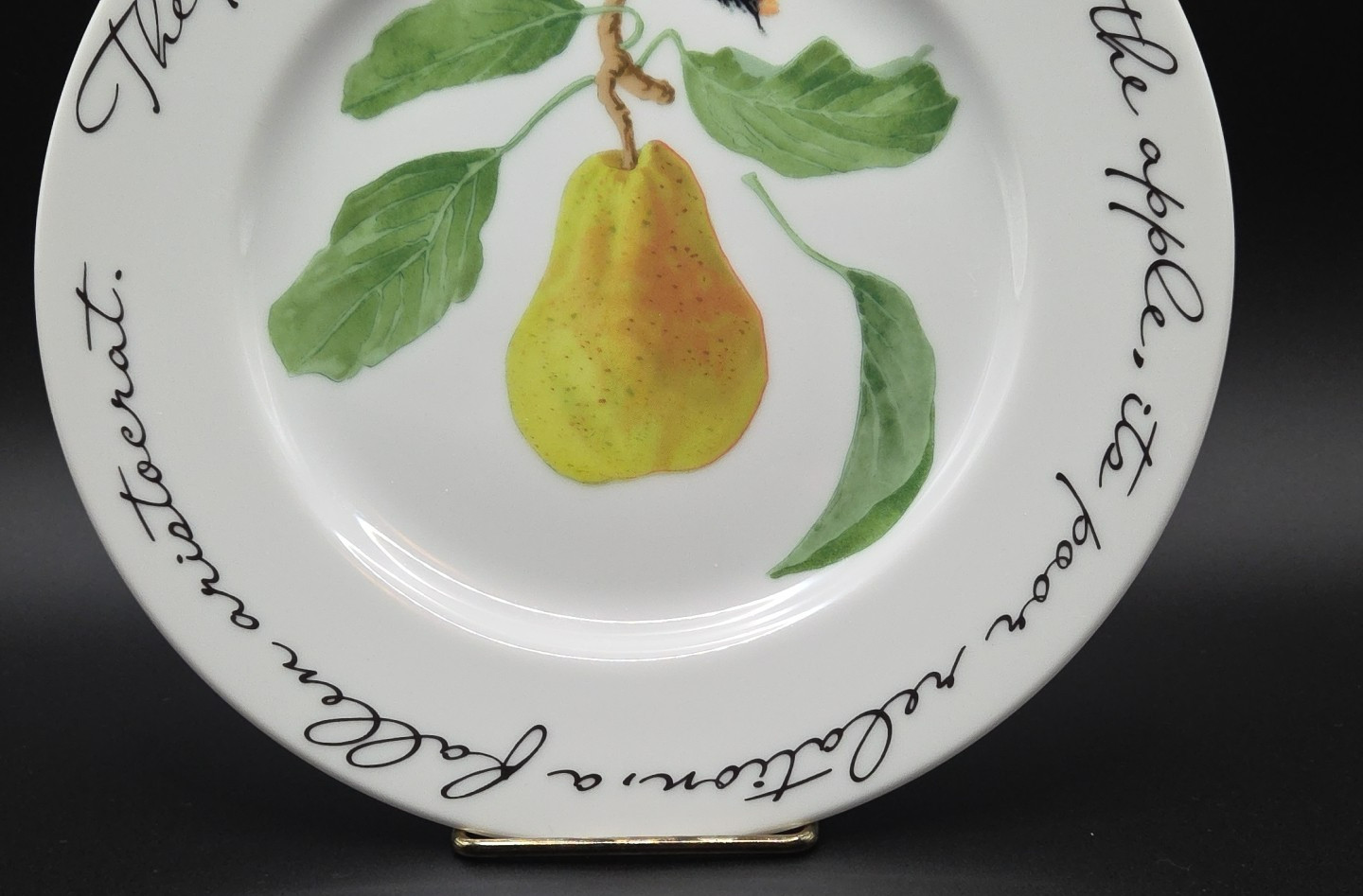 1 x Williams Sonoma Orchard Suite Pear Salad Plate 7 & 7/8″