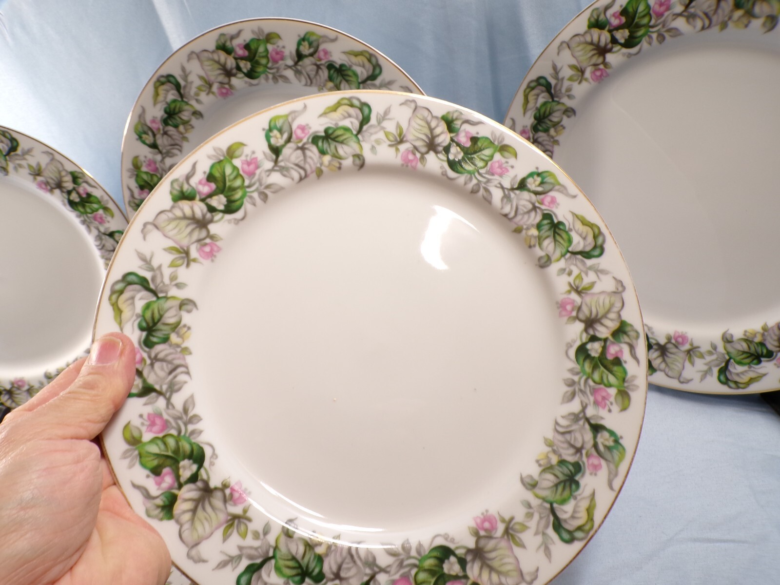 Set of 5 Jyoto – Made in Occupied Japan – Regalia Dinner Plates